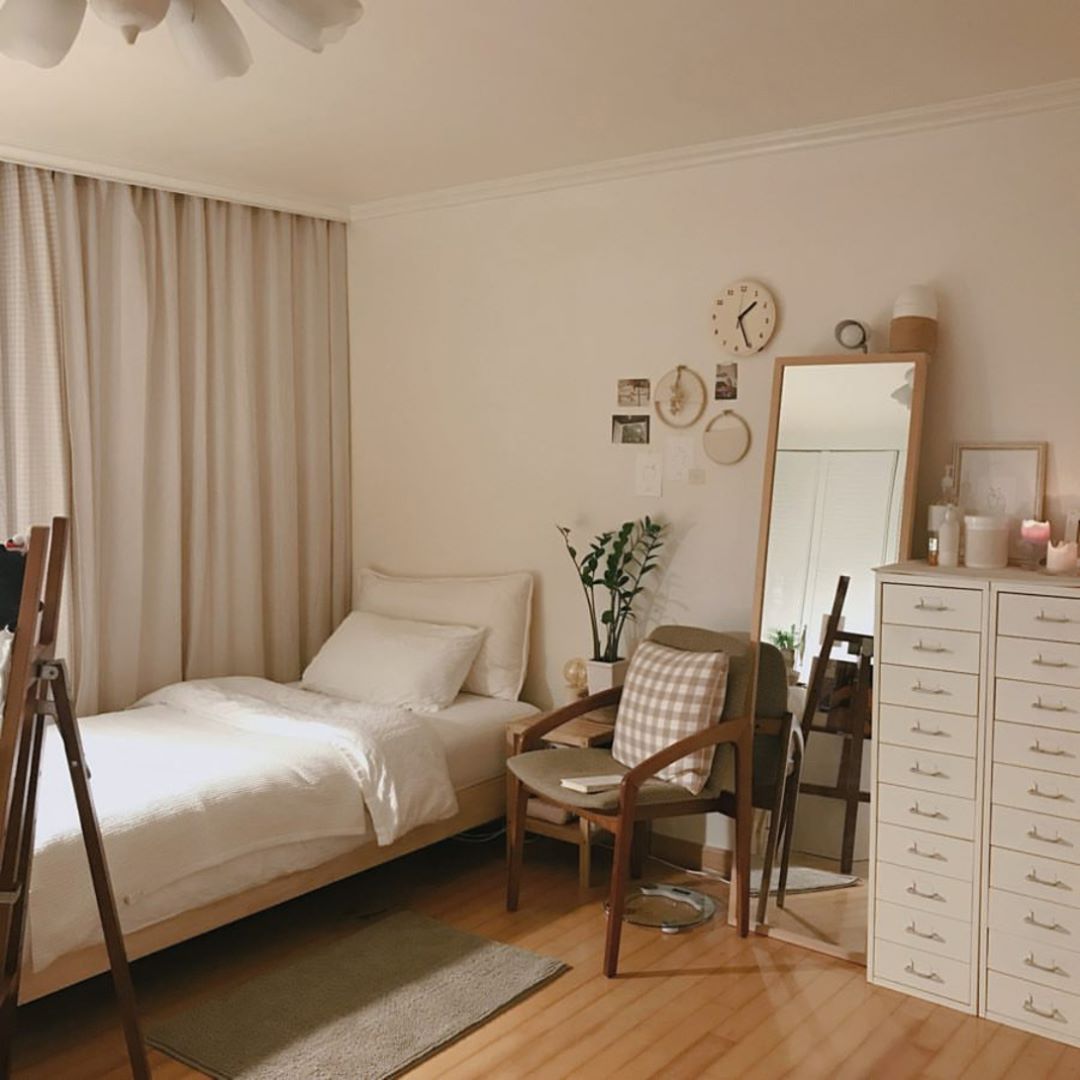 Single Deco Bilik Tidur Kecil Simple Inspirasi Dekorasi Rumah