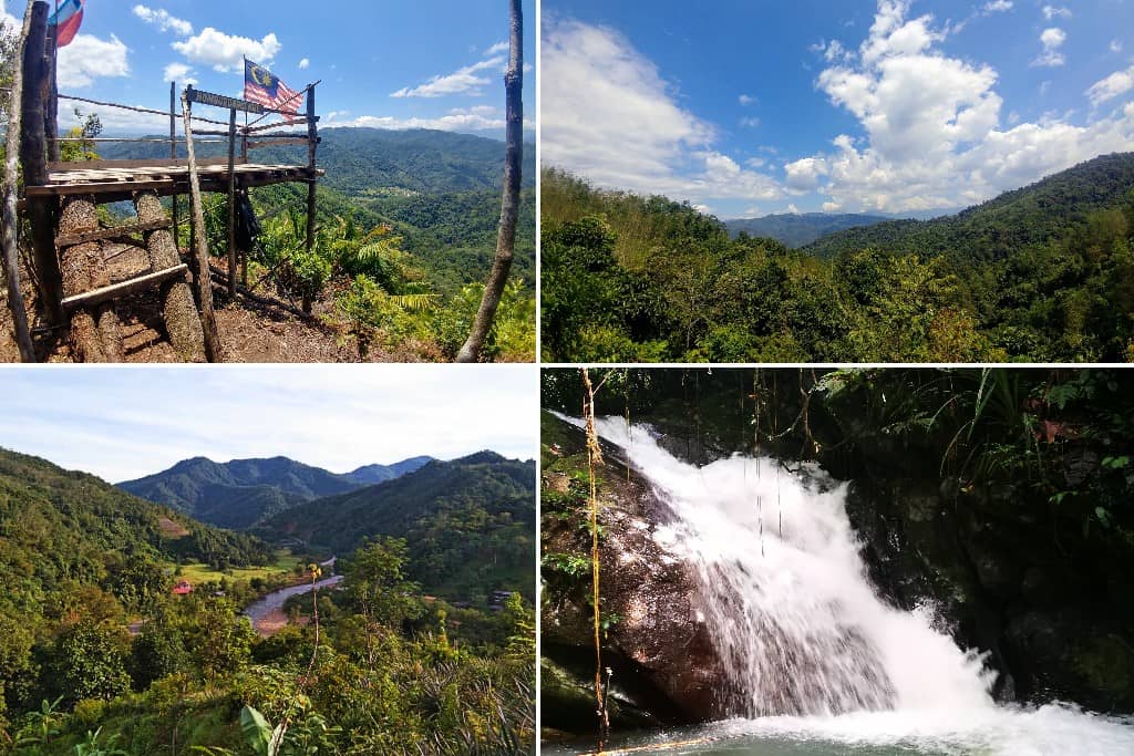 Tempat menarik Tuaran Sabah - Bukit Nomburungui Trail