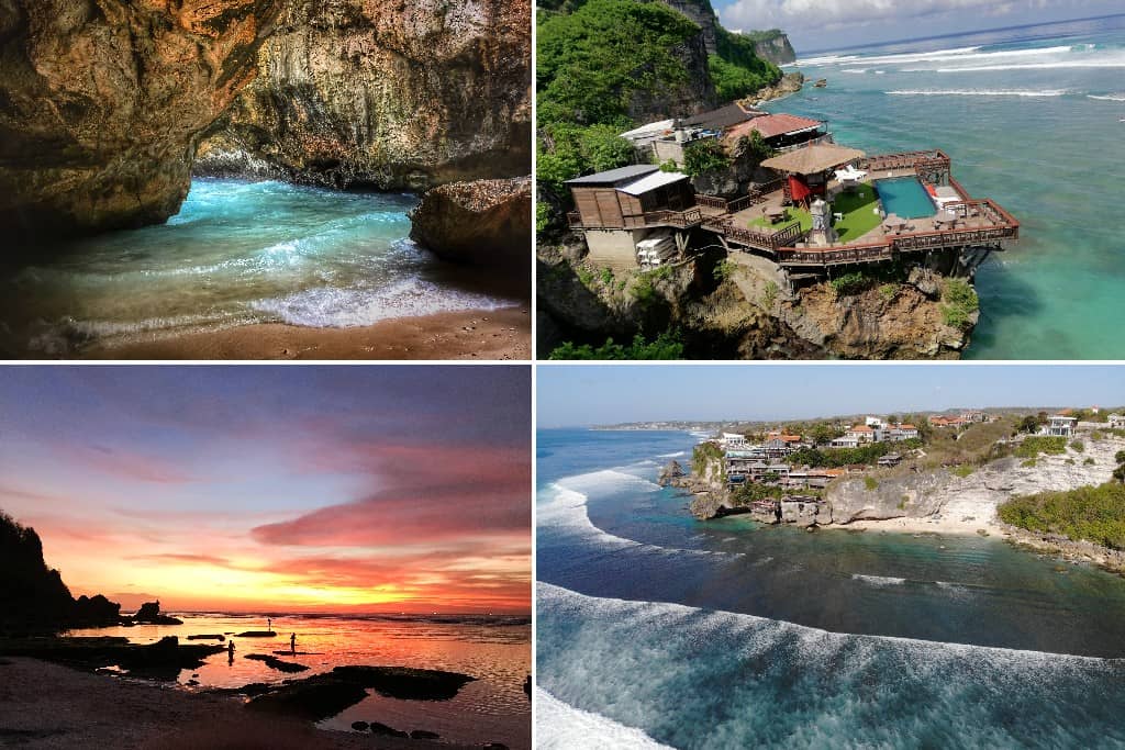 Tempat menarik Bali Indonesia - Pantai Suluban