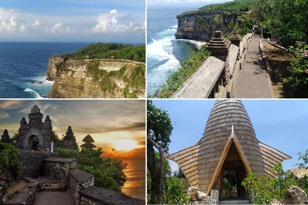 Tempat menarik Bali Indonesia - Pura Luhur Uluwatu
