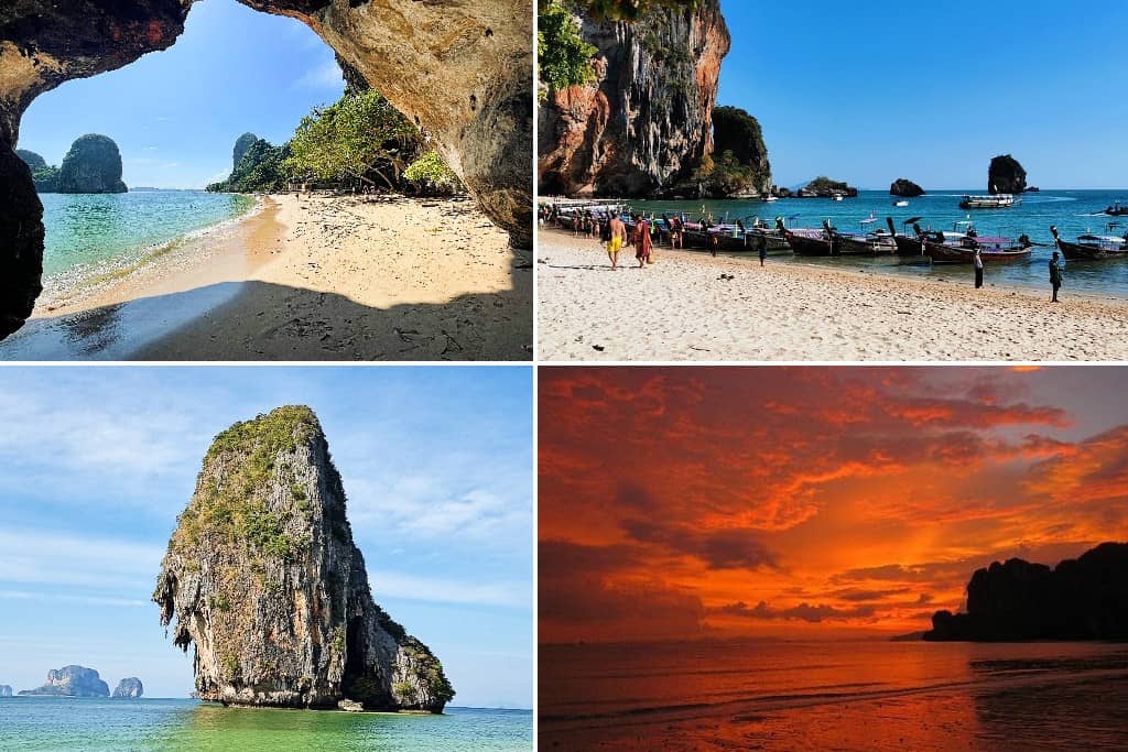 Tempat menarik Thailand - Railay Beach