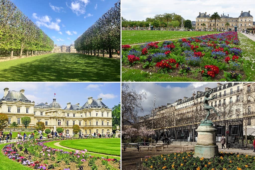 tempat menarik di paris: Luxembourg Gardens