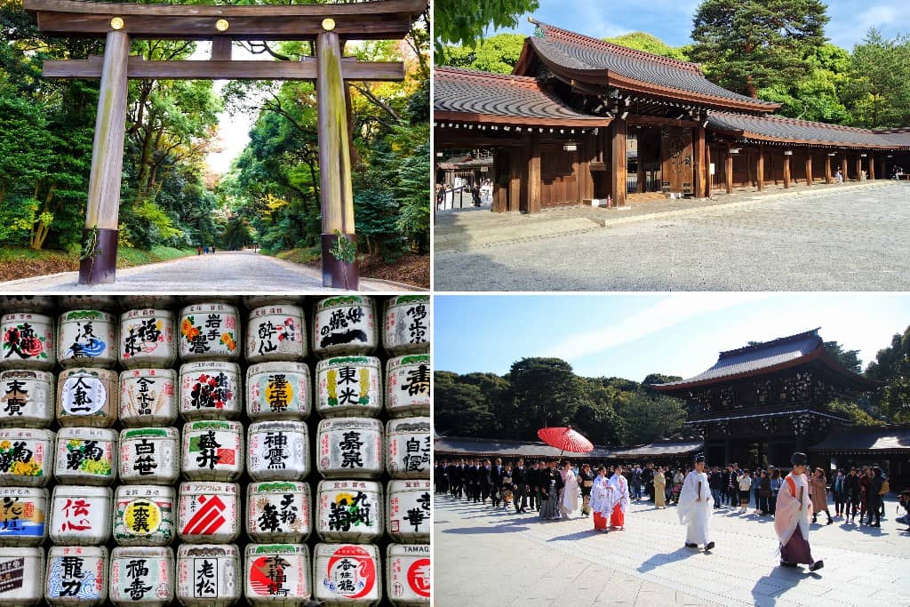 tempat menarik di jepun - Meiji Jingu Shrine