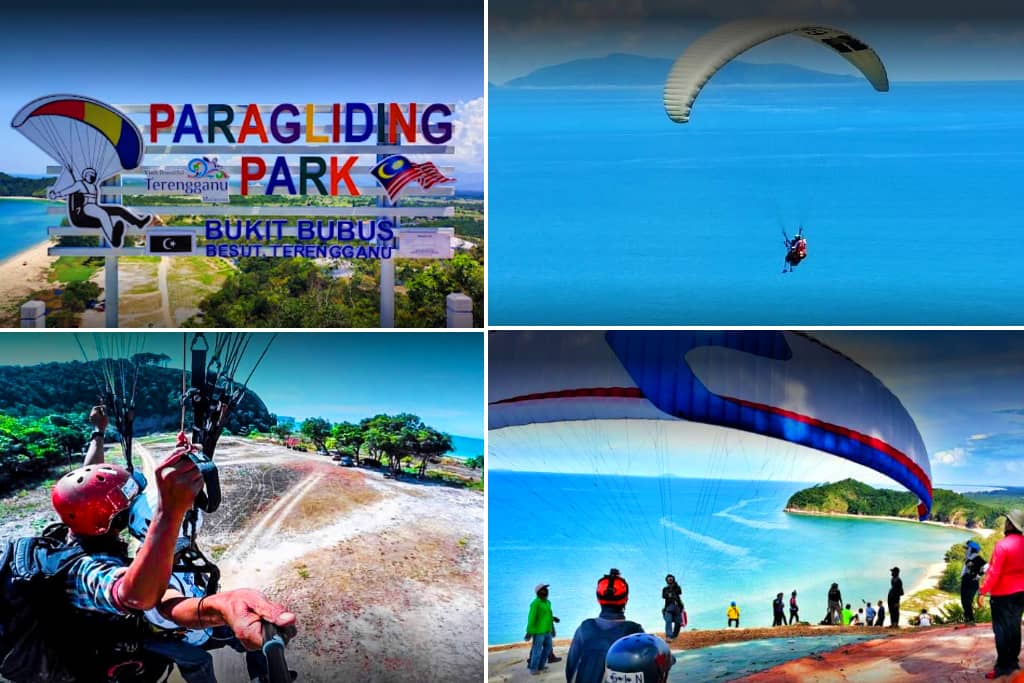 Paragliding Kota Putera di Besut