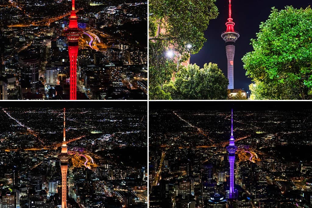 tempat menarik new zealand - Sky Tower, Auckland