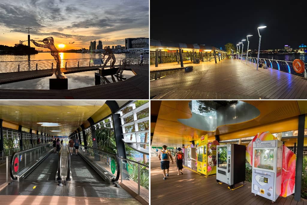 boardwalk singapore tempat menarik untuk melihat sunset