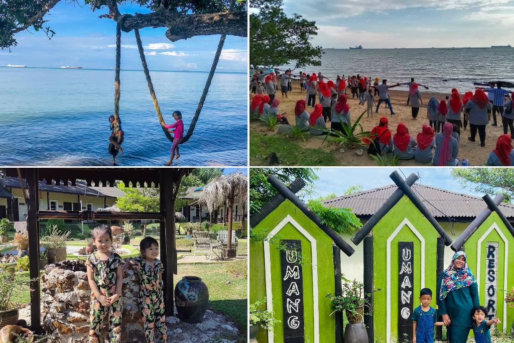 chalet tepi pantai Malaysia: umang umang chalet
