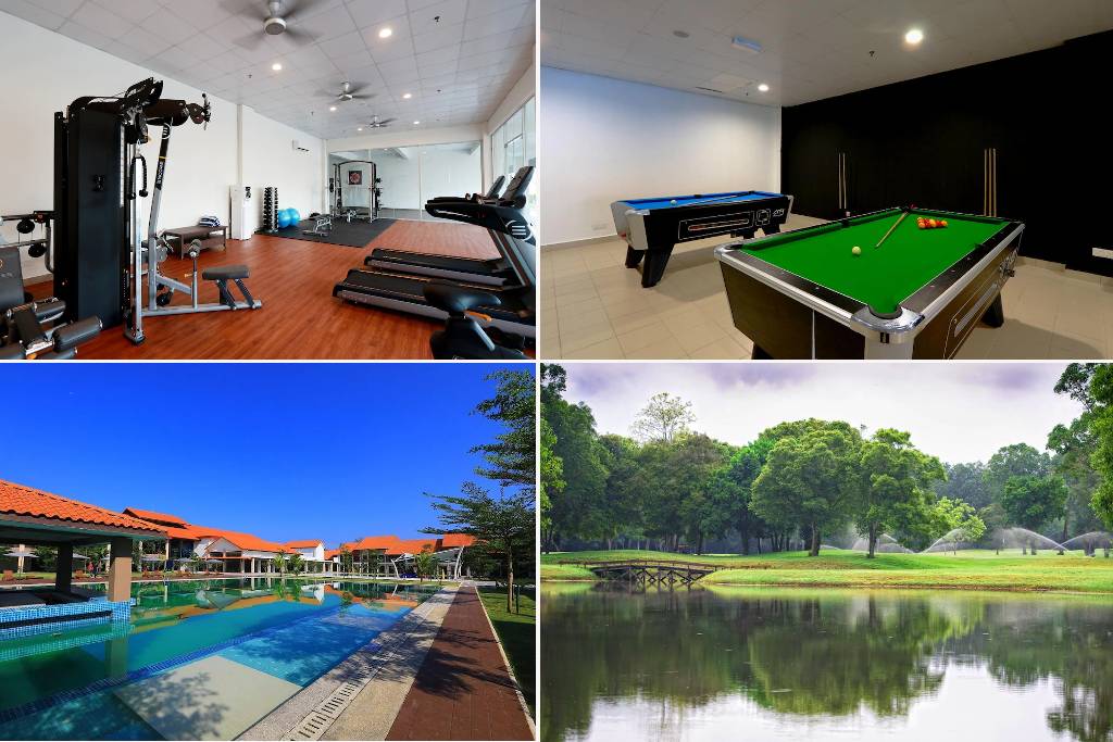 hotel gym malaysia: Villea Rompin Resort & Golf
